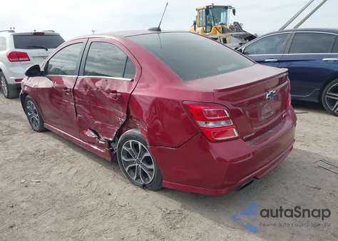 2019 Chevrolet Sonic Lt Auto из США, поврежденный, VIN 1G1JD5SB7K4149059